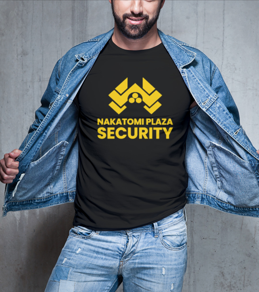 Nakatomi Plaza Security Die Hard Christmas Movie T-Shirt