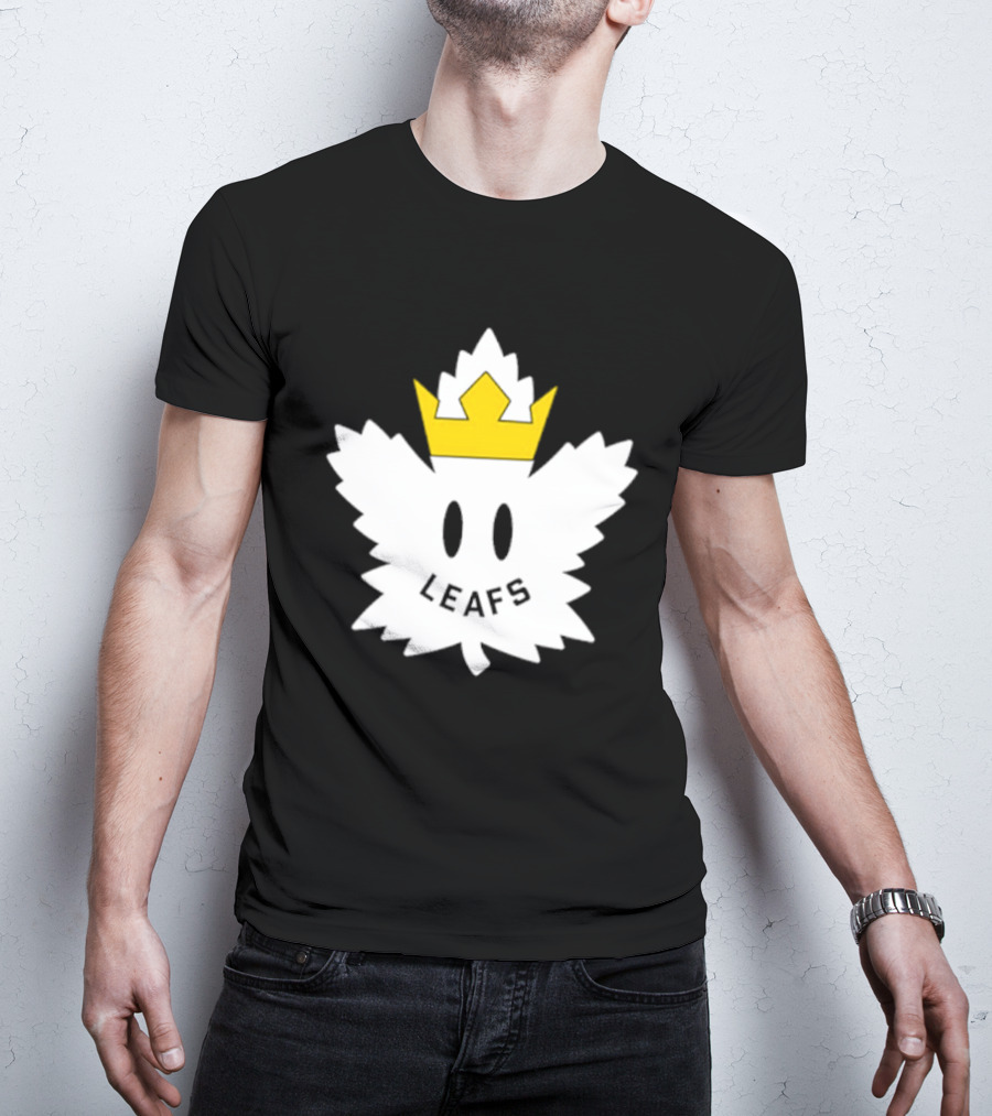 Crown Leafs Ghost Emblem T-Shirt