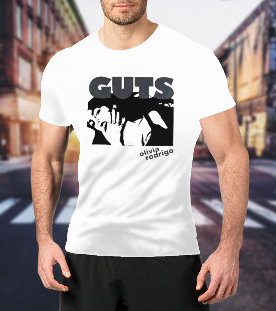 Guts Olivia Rodrigo Glittering T-Shirt