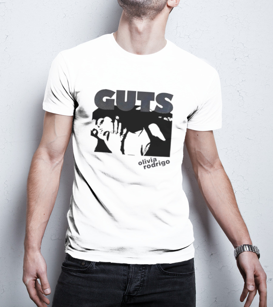Guts Olivia Rodrigo Glittering T-Shirt