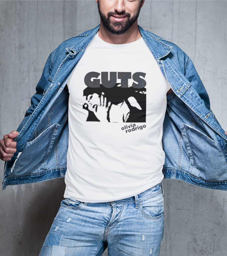 Guts Olivia Rodrigo Glittering T-Shirt