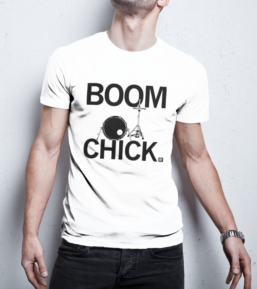 Boom Chick Drums Band Music T-Shirt