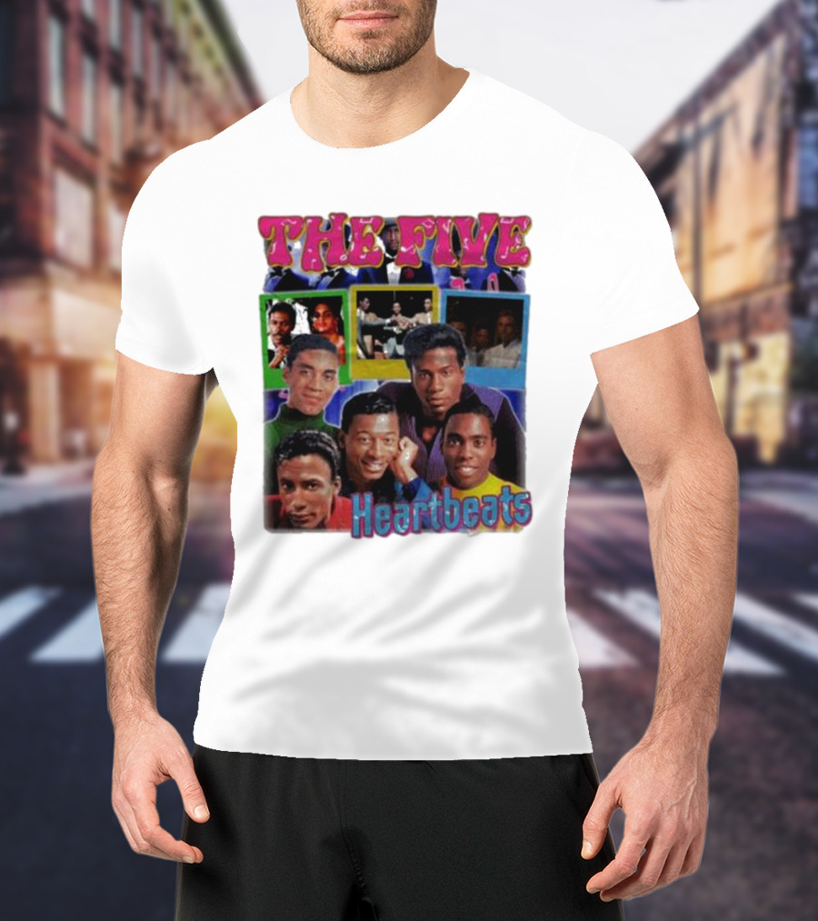 The Five Heartbeats Movie Cast Collage T-Shirt