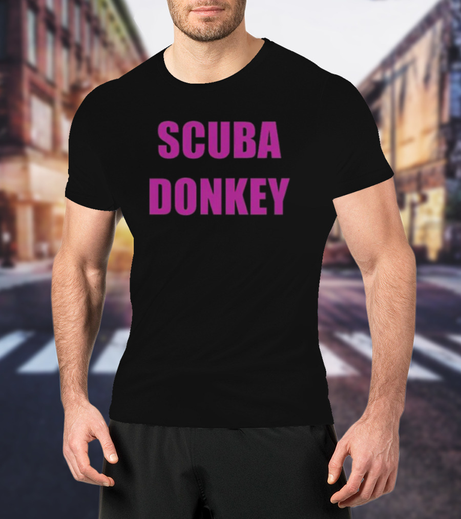 Scuba Donkey Adam Mcintyre T-Shirt