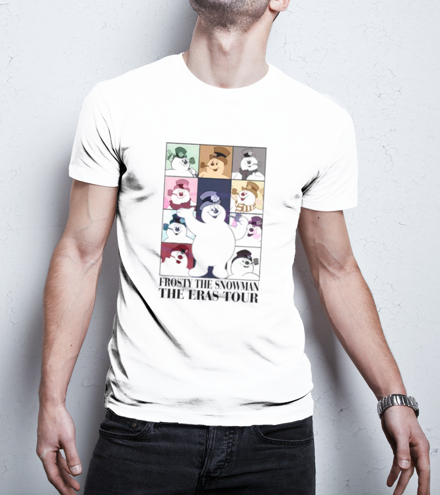 Frosty The Snowman The Eras Tour Multicolor Blocks T-Shirt
