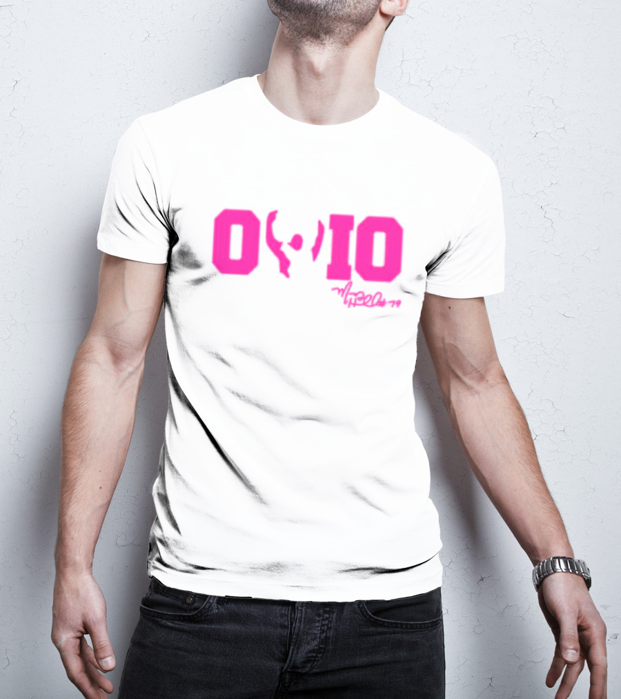 Ohio State Marcus Hall Signature O-H-I-O T-Shirt