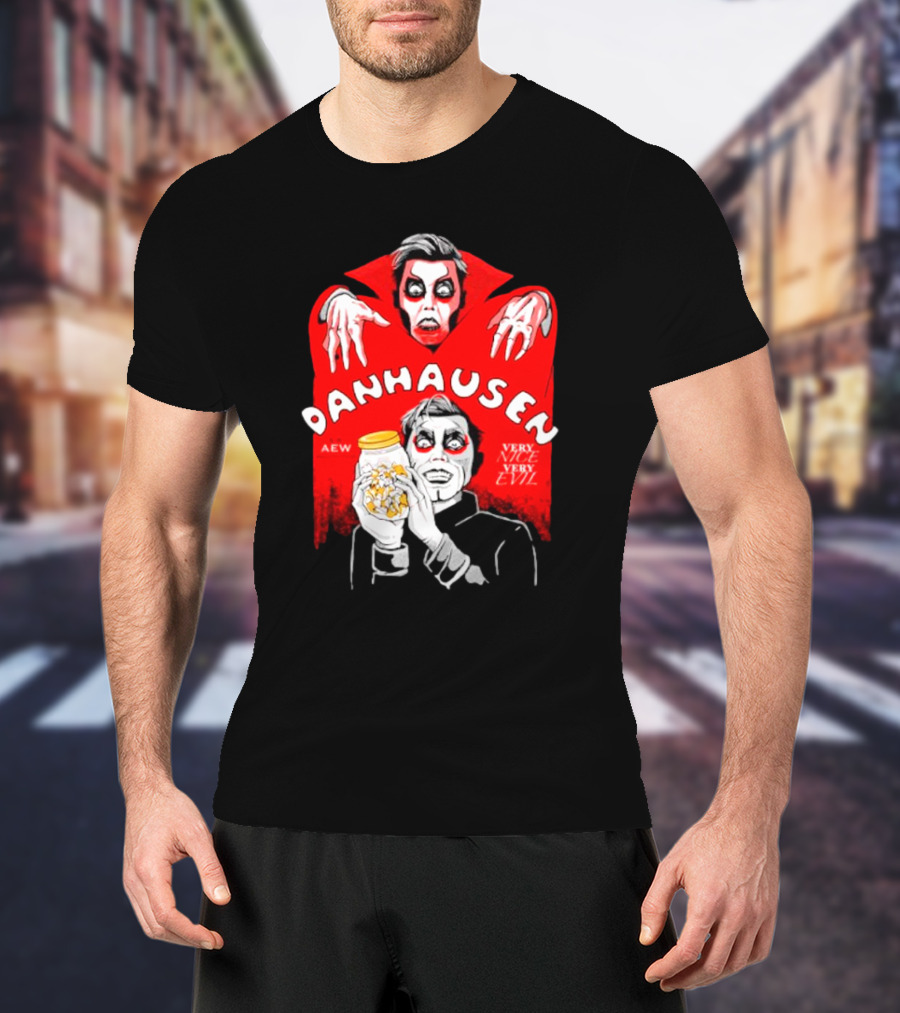 AEW Danhausen Very Nice Very Evil Faust T-Shirt