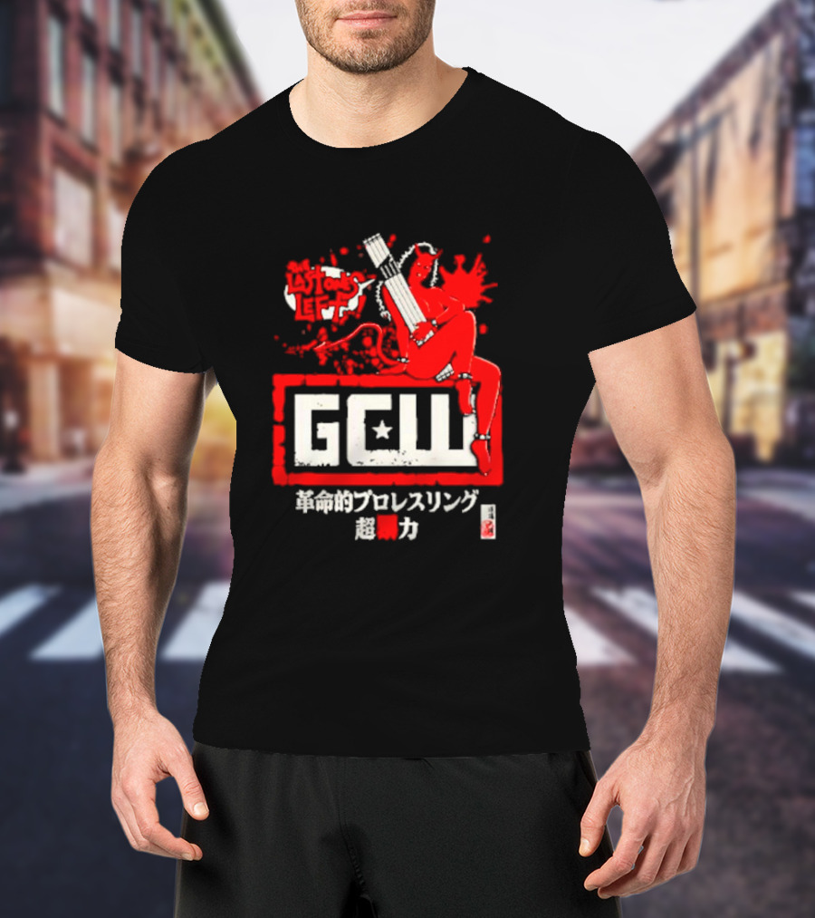 GCW The Last Ones Left Revolutionary Wrestling超力 T-Shirt
