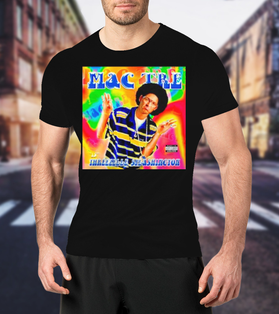 Mac Tre Is Threezelle Splashington Vibrant Hip-Hop T-Shirt
