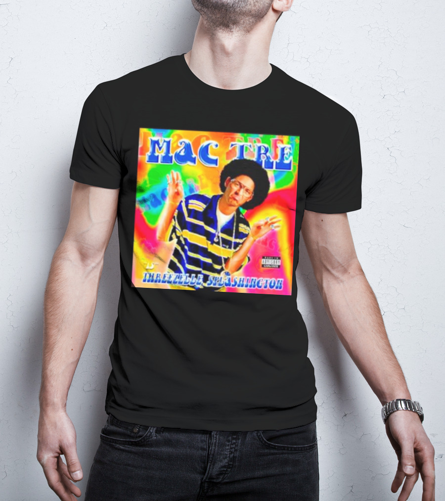 Mac Tre Is Threezelle Splashington Vibrant Hip-Hop T-Shirt