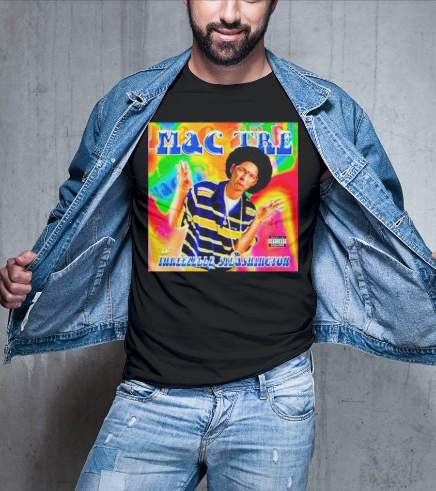 Mac Tre Is Threezelle Splashington Vibrant Hip-Hop T-Shirt
