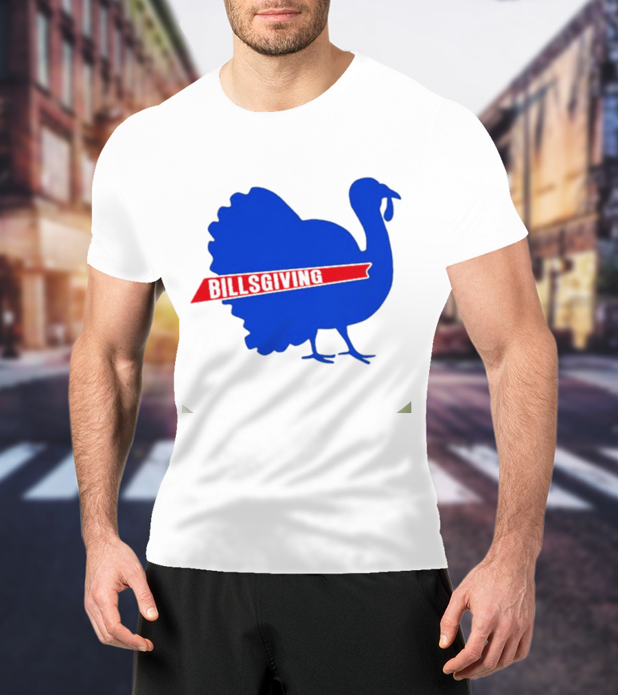 Buffalo Bills Thanksgiving Turkey Billsgiving T-Shirt