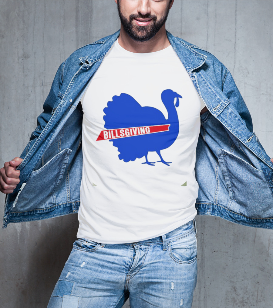 Buffalo Bills Thanksgiving Turkey Billsgiving T-Shirt