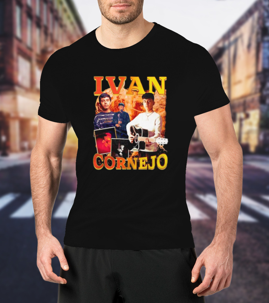 Ivan Cornejo Vintage Music Collage T-Shirt
