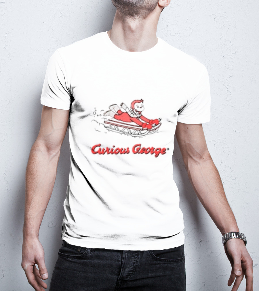 Curious George Sledding Adventure T-Shirt