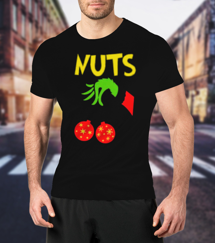 Nuts Grinch Christmas Couples Baby T-Shirt