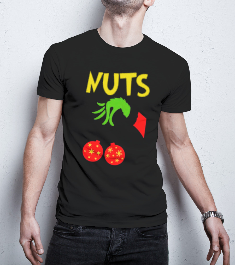 Nuts Grinch Christmas Couples Baby T-Shirt