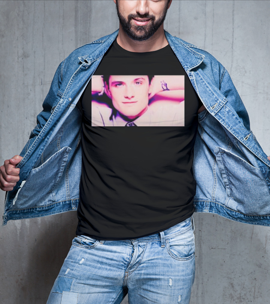 Josh Hutcherson Whistle Iconic Pose T-Shirt