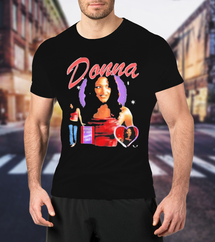 Donna Pimps N Hos Double Single T-Shirt
