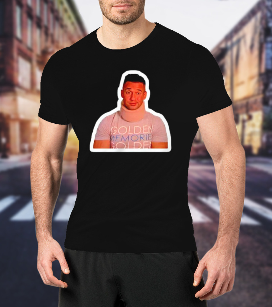 Golden Memories Mike Sorrentino Neck Brace T-Shirt