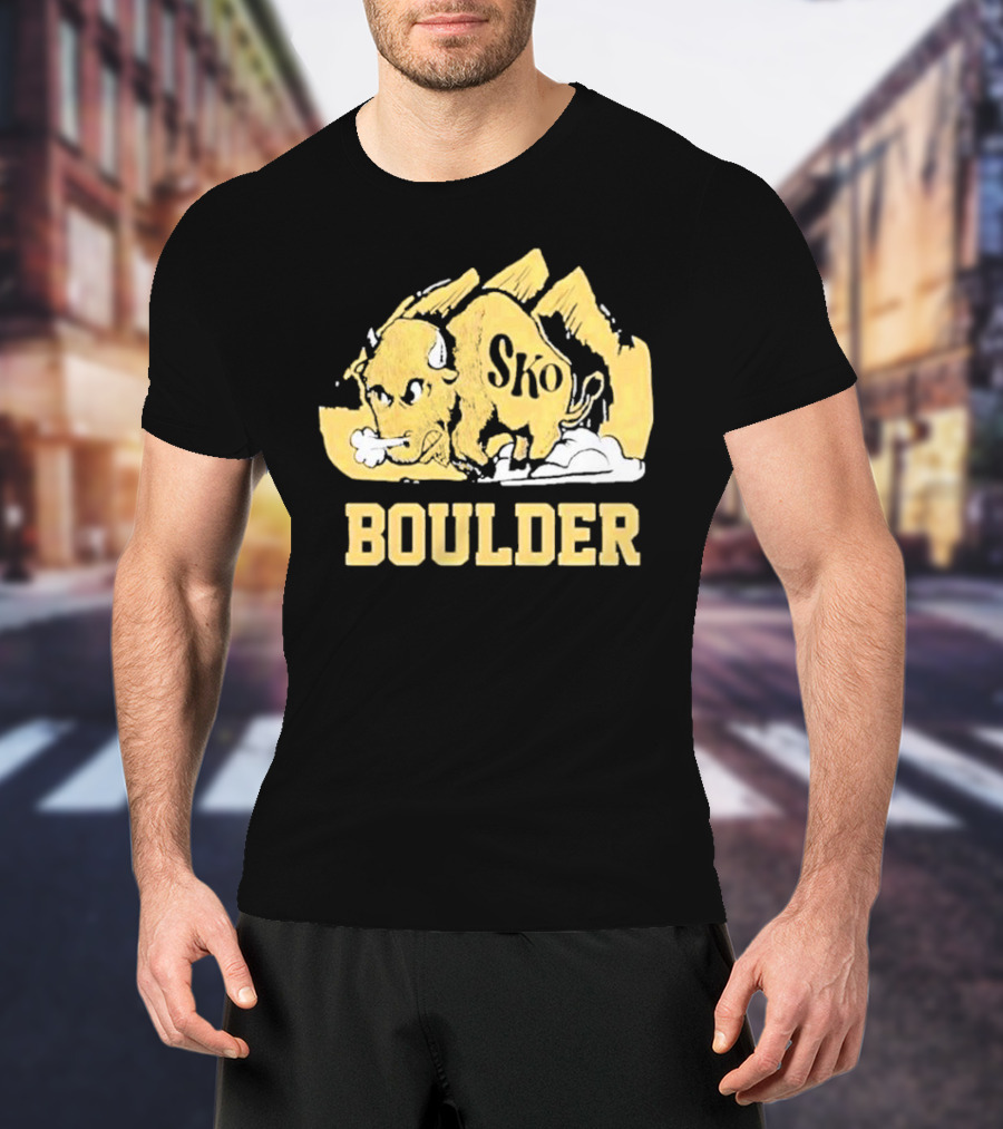 Vintage Sko Boulder Golden Buffalo T-Shirt