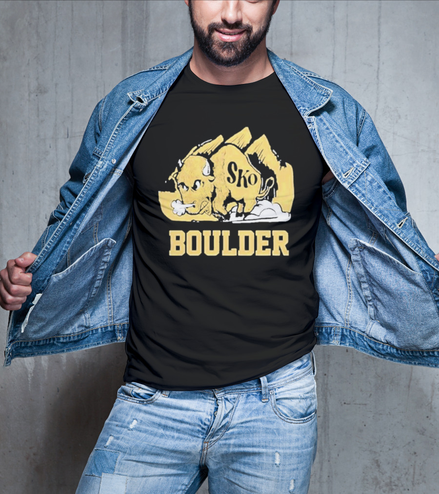 Vintage Sko Boulder Golden Buffalo T-Shirt