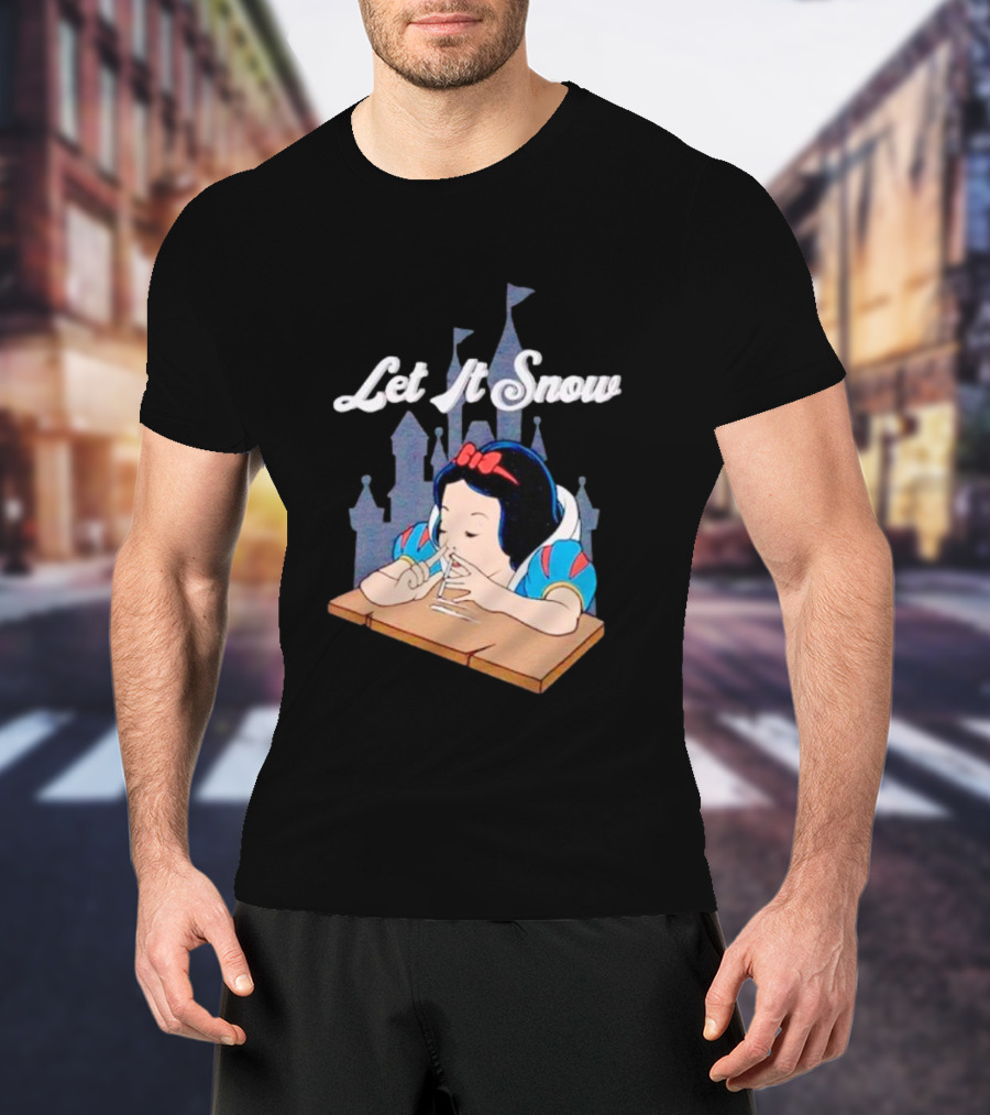Let It Snow White Castle Party T-Shirt
