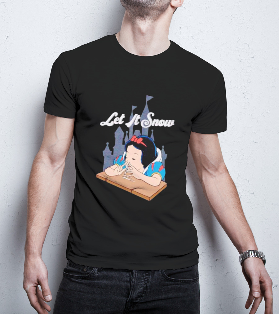 Let It Snow White Castle Party T-Shirt