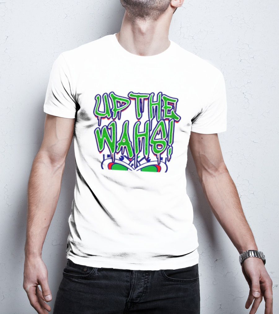 Up The Wahs NZ Warriors Rugby League Fan Supporter's T-Shirt
