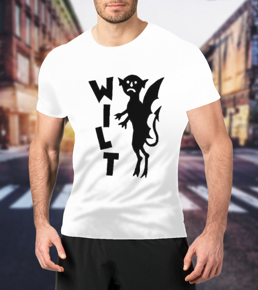 Wilt Demon Graphic Black T-Shirt