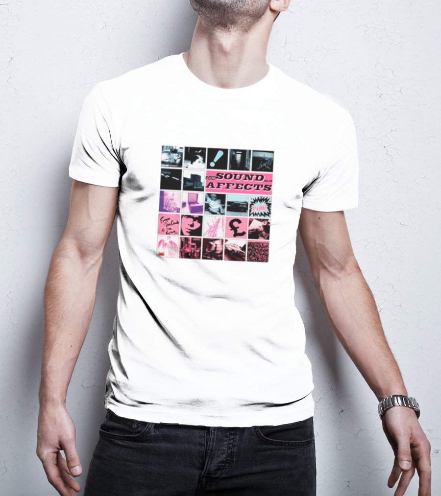 The Jam Sound Affects Album Collage Pop T-Shirt