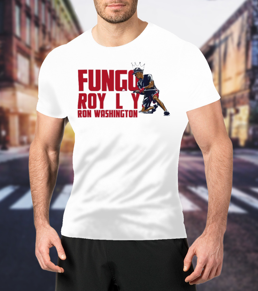 BreakingT Ron Washington Fungo Royalty Baseball King T-Shirt