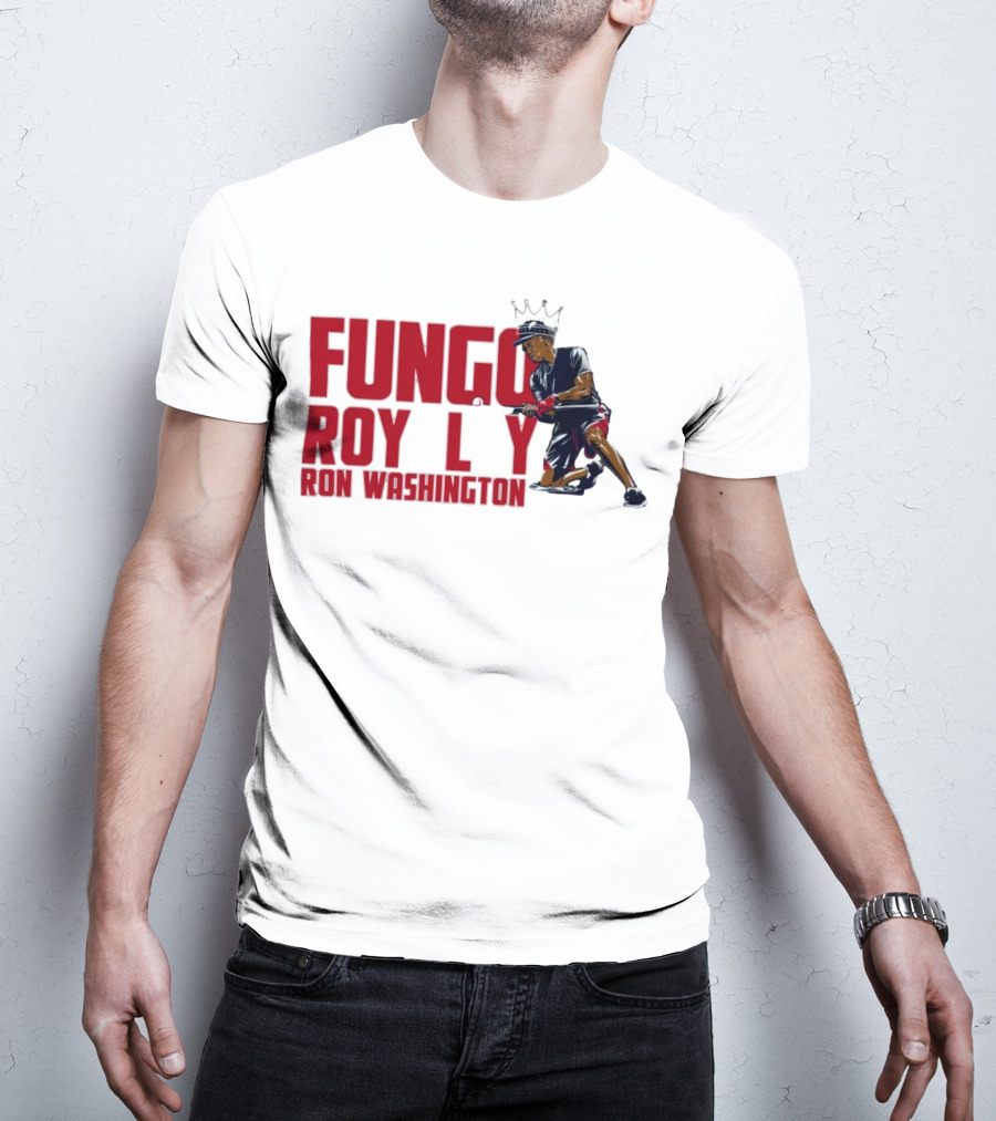 BreakingT Ron Washington Fungo Royalty Baseball King T-Shirt