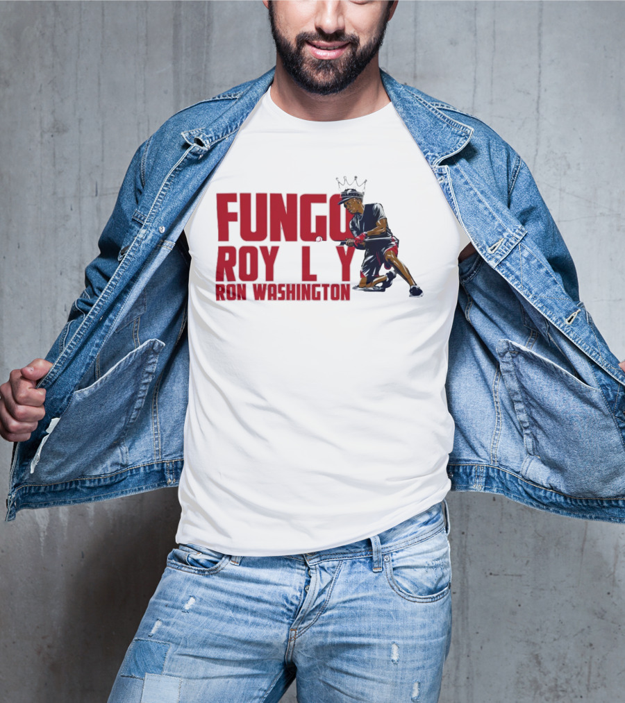 BreakingT Ron Washington Fungo Royalty Baseball King T-Shirt
