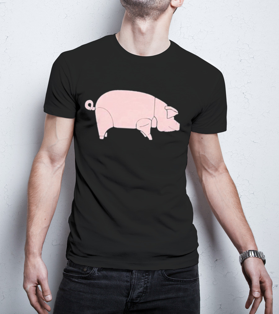 David Gilmour The Legendary Pig Iconic Pink Floyd T-Shirt