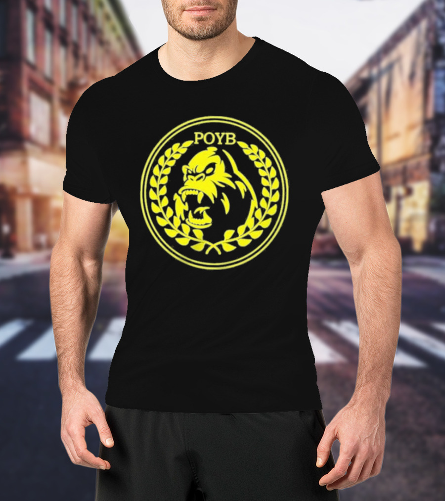 POYB Monkey Forgiato Blow USA Store Emblem T-Shirt