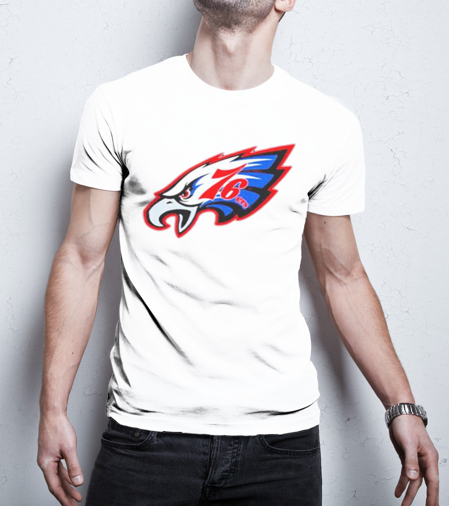 Philadelphia Eagles And 76ers Combined T-Shirt