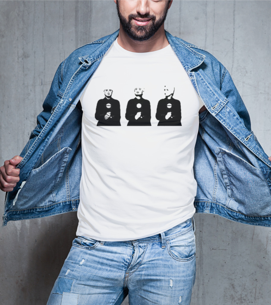 Gary Numan Three Wise Numan Dark Trio T-Shirt