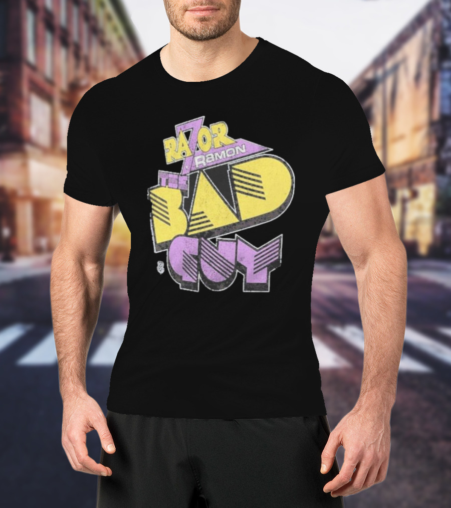 Razor Ramon The Bad Guy Ripple Junction T-Shirt