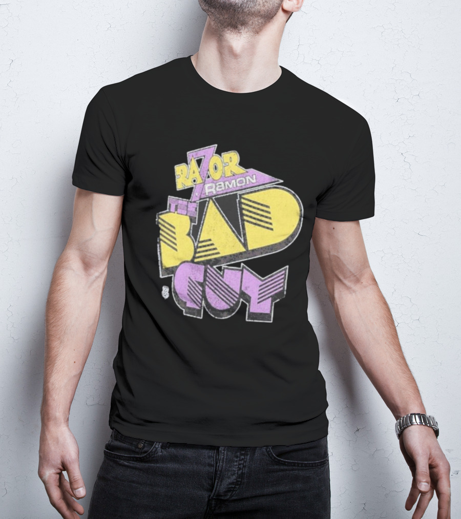 Razor Ramon The Bad Guy Ripple Junction T-Shirt