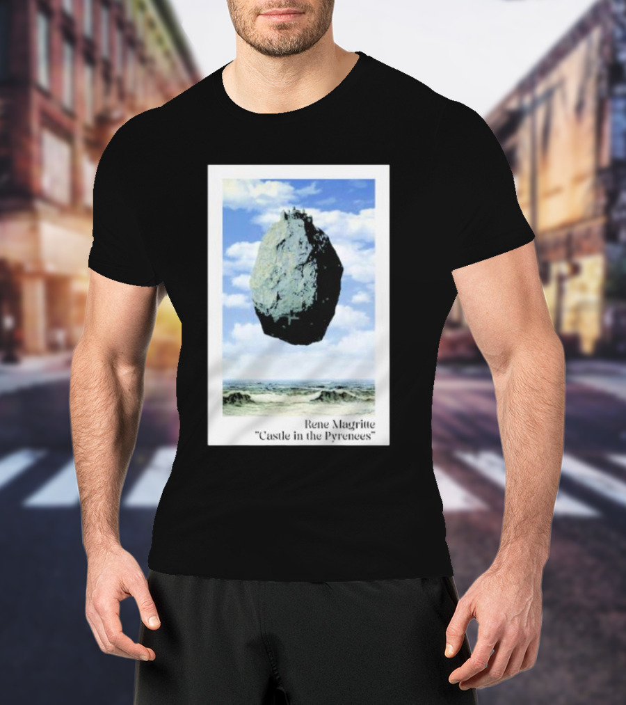 Rene Magritte Castle In The Pyrenees T-Shirt