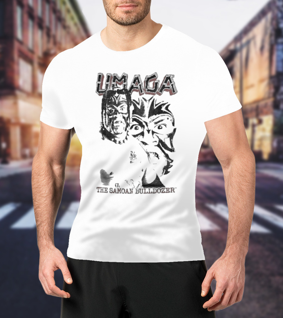 Umaga The Samoan Bulldozer T-Shirt