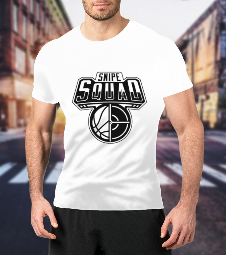 Brooklyn Nets Basketball Snipe Squad Crosshair T-Shirt