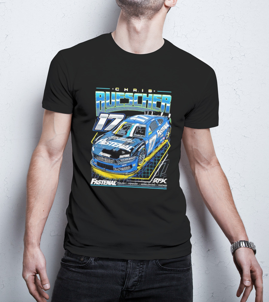 Chris Buescher 17 Fastenal RFK Racing Roush Fenway Keselowski T-Shirt
