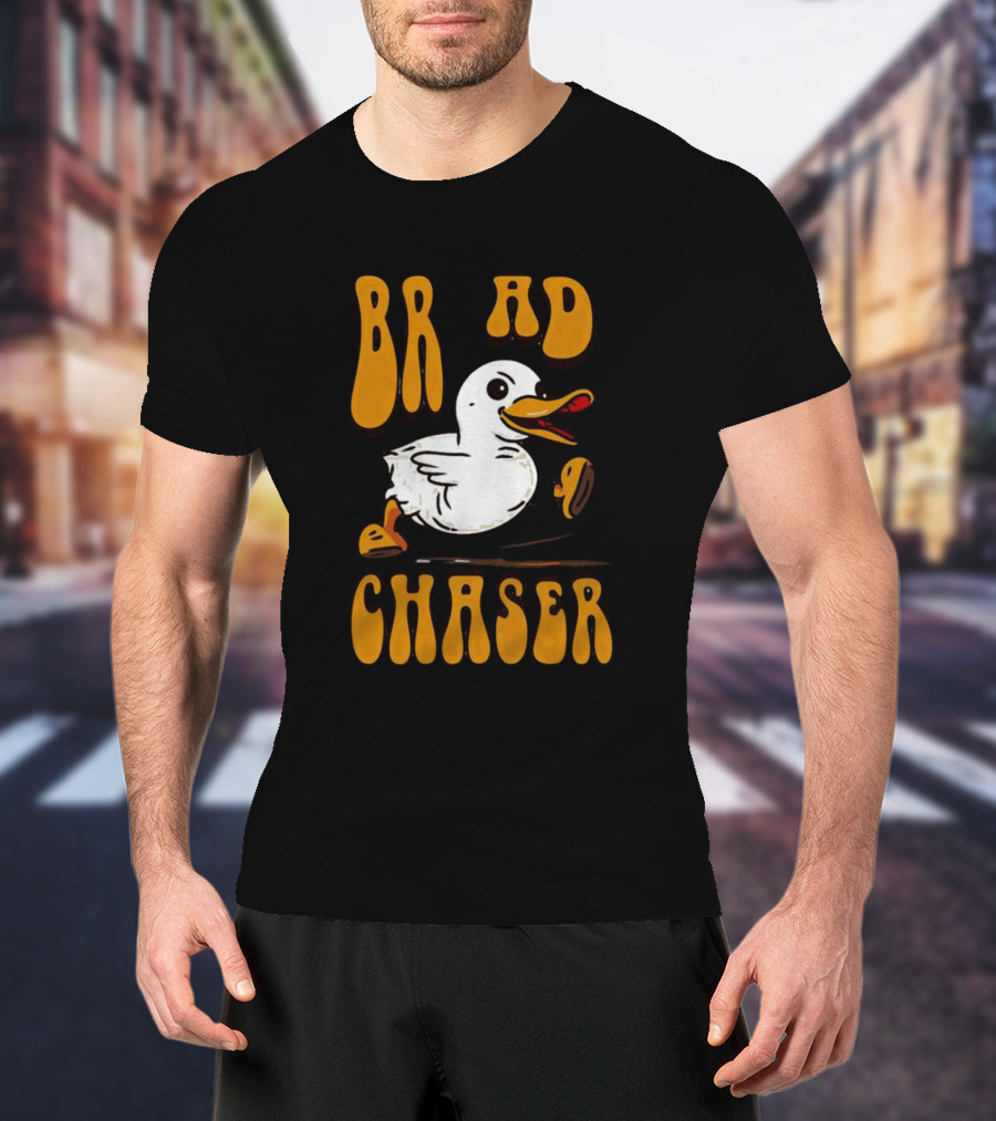 BR AD Chaser Cartoon Duck Bread T-Shirt