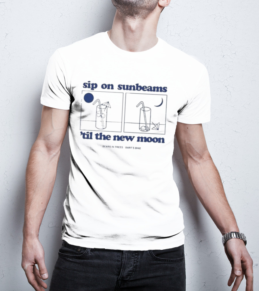 Sip On Sunbeams Bears In Trees Bart's Bike 'Til The New Moon T-Shirt