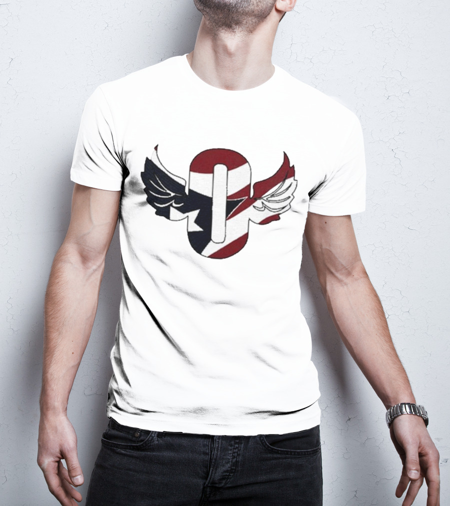 A1 Vintage Outkast Winged Emblem Flag T-Shirt