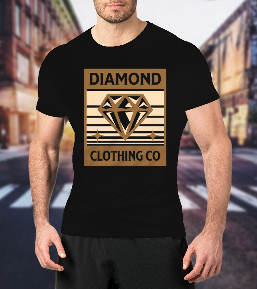 Diamond Clothing Co. Vintage Jewelry Stripes T-Shirt
