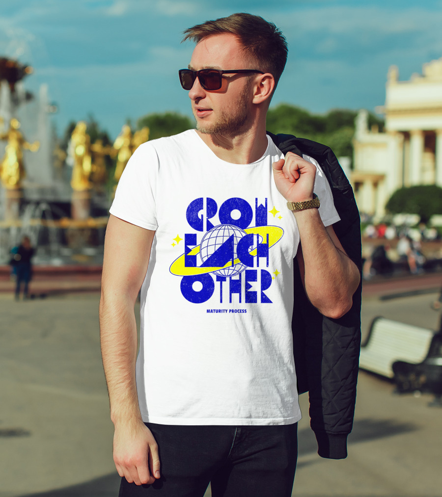 GROW EACH OTHER MATURITY PROCESS Planetary T-Shirt