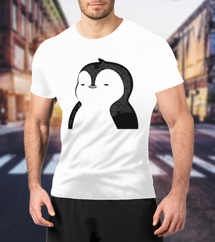 Luca Netz Penguin Chic Noir T-Shirt